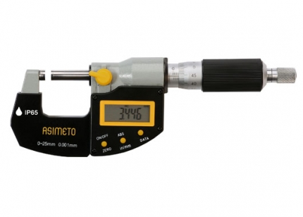 IP65 Digital Outside Micrometers (Dual Ratchets)