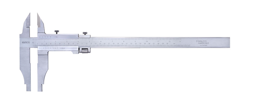 Heavy Duty Vernier Calipers With Upper Knife-edge (Mono block)