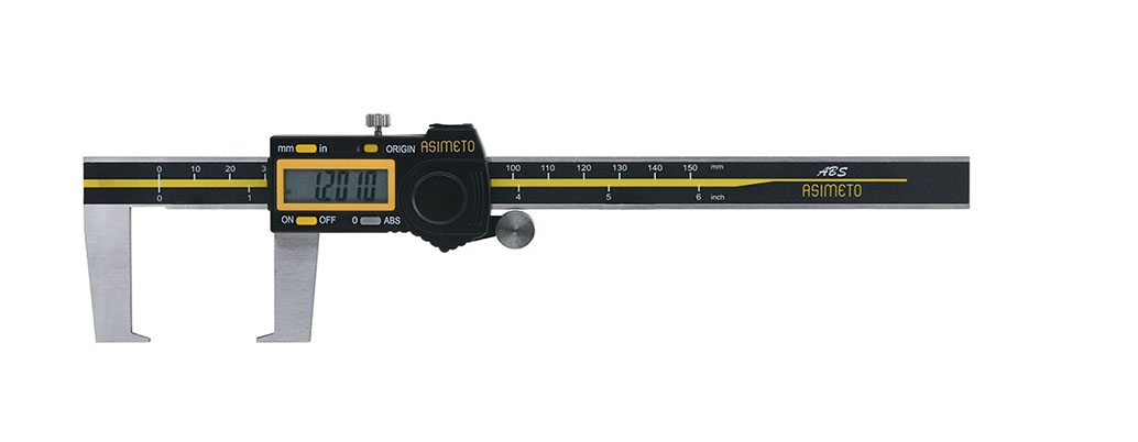 ABS Digital Calipers for Outside Grooves