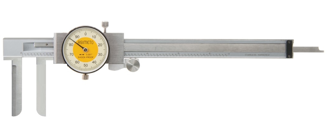 Long Internal Jaws Dial Calipers