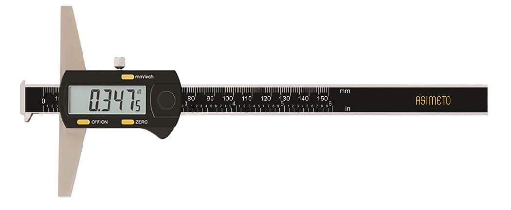 Digital Depth Calipers With Double Hook