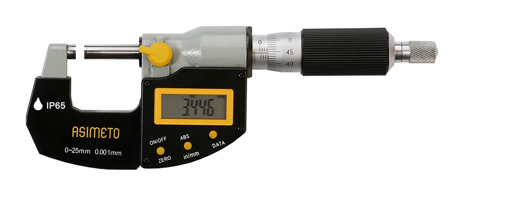 IP65 Digital Outside Micrometers (Dual Ratchets)