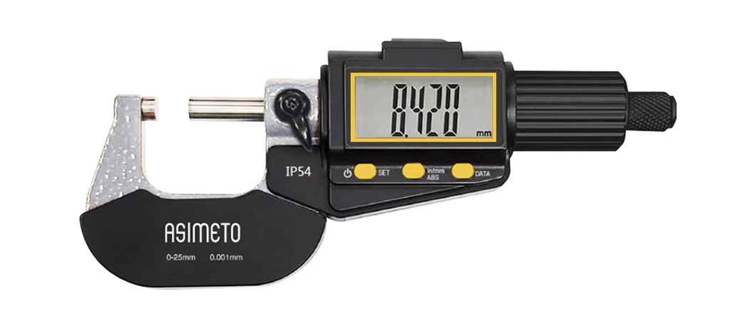 IP54 Digital Outside Micrometer