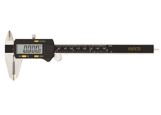 Digital Calipers With Carbide Tipped Measuring Face