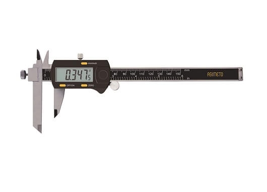 Digital Calipers With Adjustable Measuring Jaw