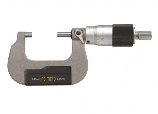 Quick-Setting Outside Micrometers, 1mm Rev