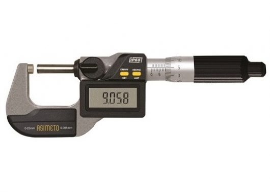 IP65 防塵防水數位外徑測微器