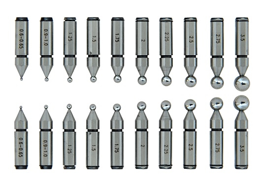 Anvils for Gear Tooth Micrometers