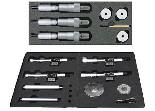 Two and Three Point Internal Micrometers Sets